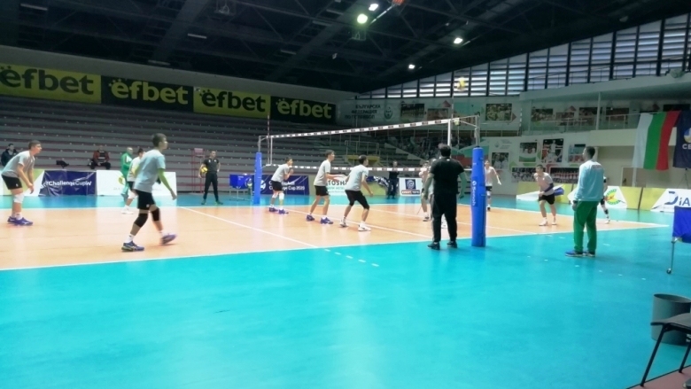 Волейболистите от националния отбор на България за младежи до 20