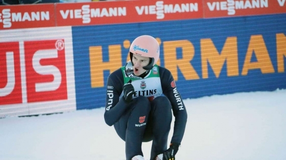 Германецът Карл Гайгер спечели състезанието от Световната купа по ски скок