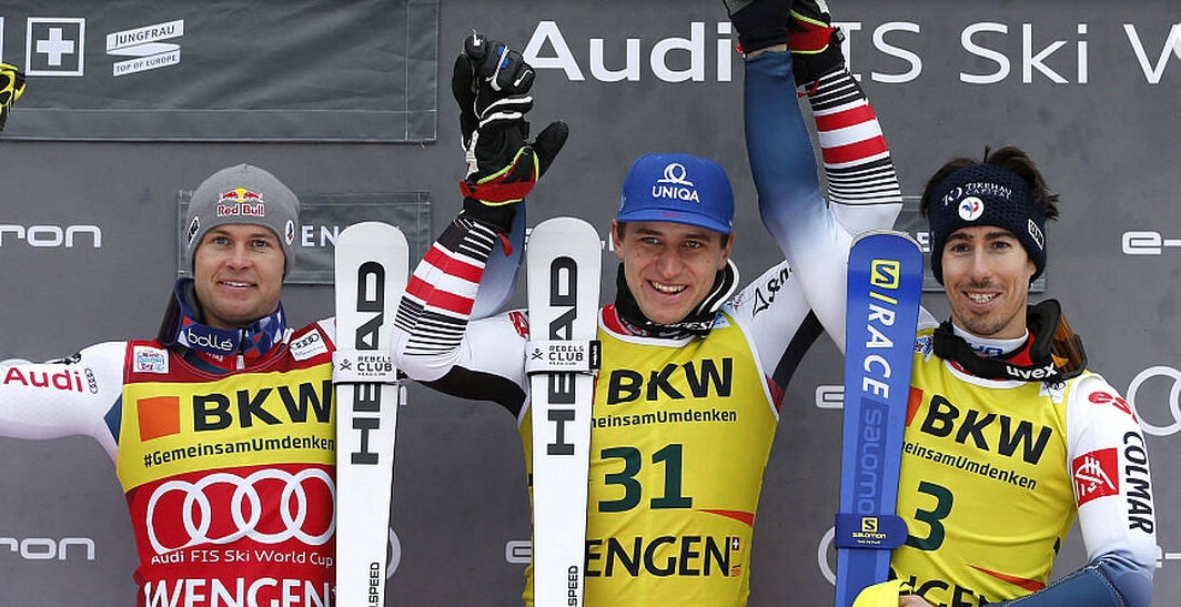 Двукратният олимпийски шампион Матиас Майер от Австрия спечели втората за