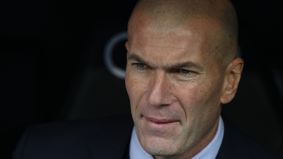 Старши треньорът на Реал Мадрид Зинедин Зидан не пожела да