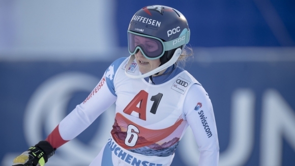 Швейцарката Натали Грьобли пострада при падане по време на тренировка