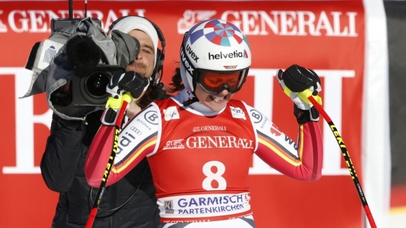 Германската публика в Гармиш Партенкирхен получи неочакван повод за празник след