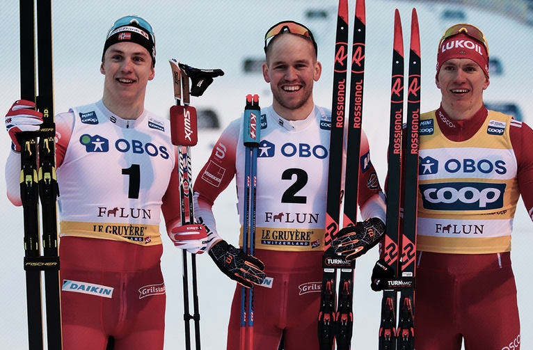 Шведката Лин Сван и норвежецът Пал Голберг спечелиха спринтовете при