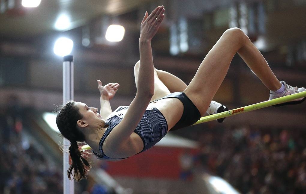 Трикратната световна шампионка в скока на височина Мария Ласицкене Русия