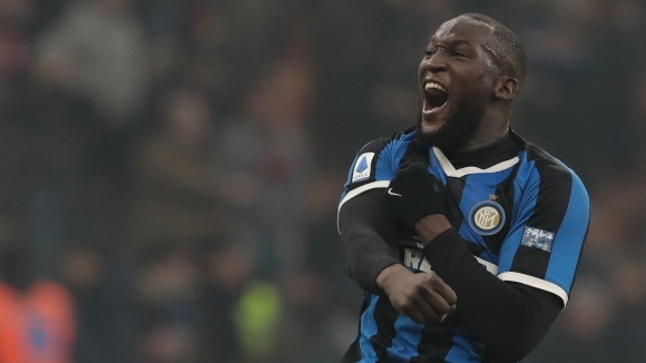 Белгийският нападател на Интер Ромелу Лукаку беше много щастлив след