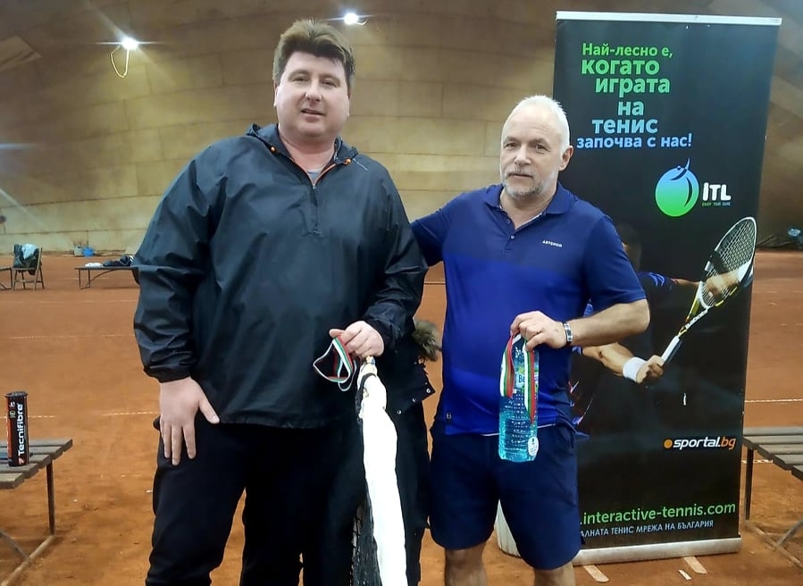 Ветеранът Мариан Златков който играе в Интерактив тенис от 2014