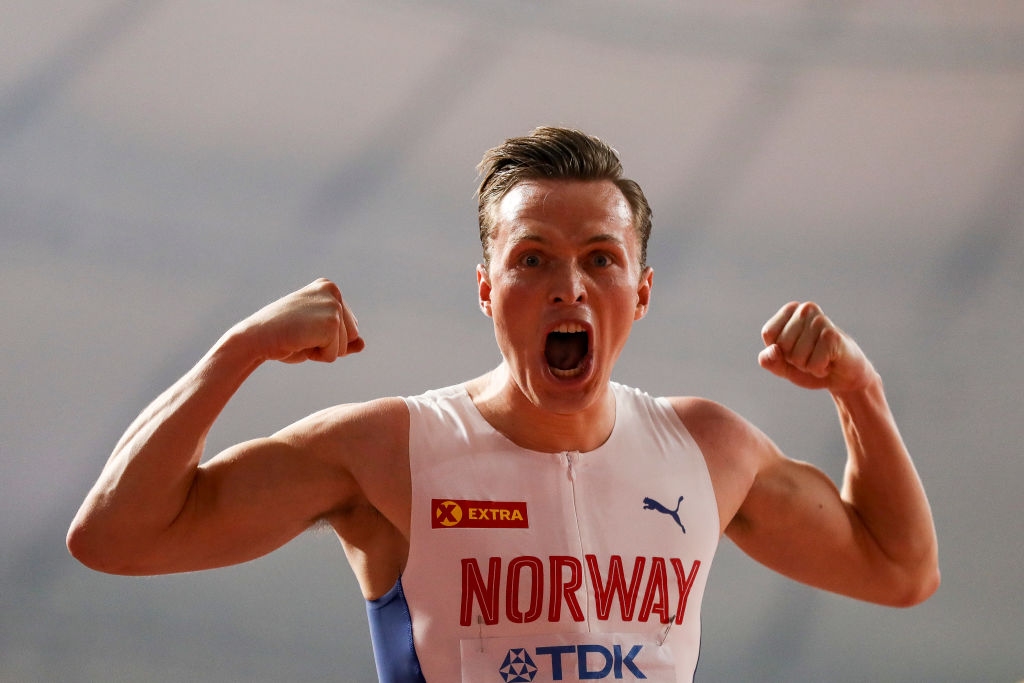 Двукратният световен шампион на 400 метра с препятствия Карстен Вархолм