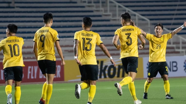 По време на мача от турнира АФК Къп между Серес