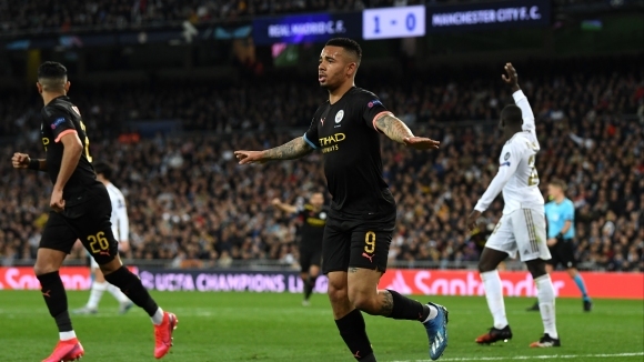 Нападателят на Манчестър Сити Габриел Жезус прояви уважение към Реал