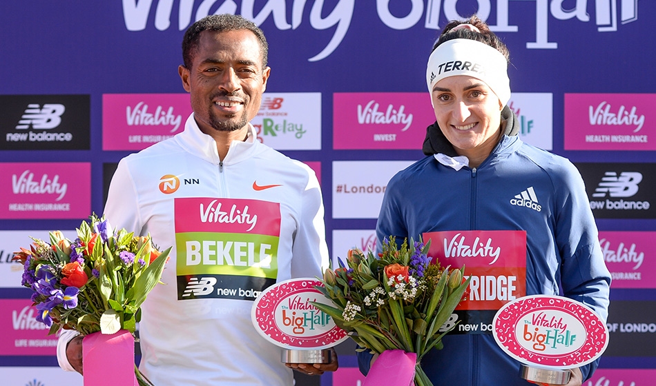 Етиопецът Кенениса Бещеле подобри рекорда на трасето на полумаратона на