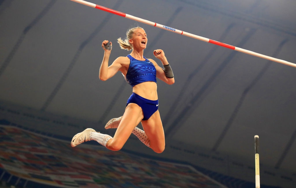 Световната шампионка в овчарския скок от Доха 2019 Анджелика Сидорова