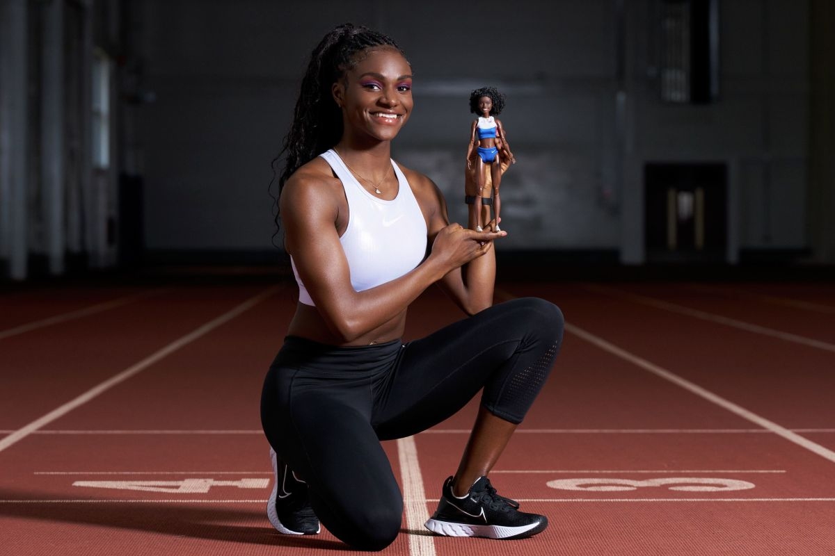 Най бързата британска жена световната шампионка на 200 метра Дина