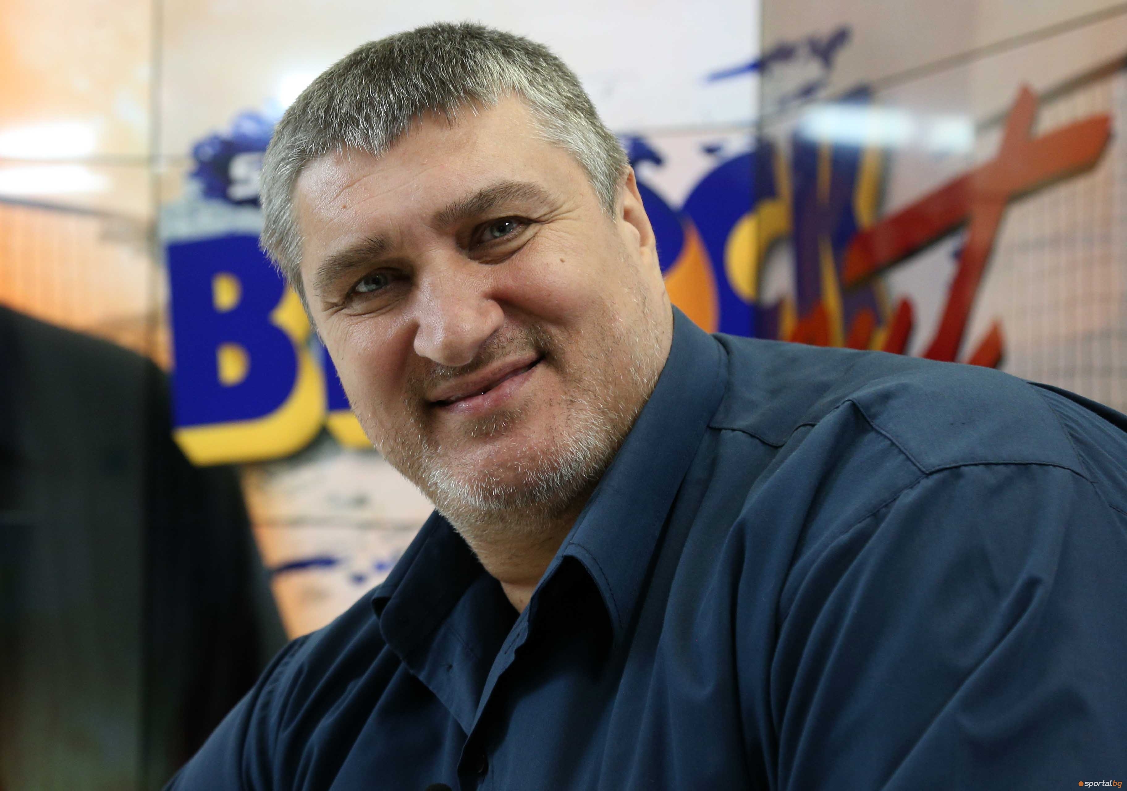 Вицепрезидентът на Българската федерация по волейбол БФВ Любо Ганев който