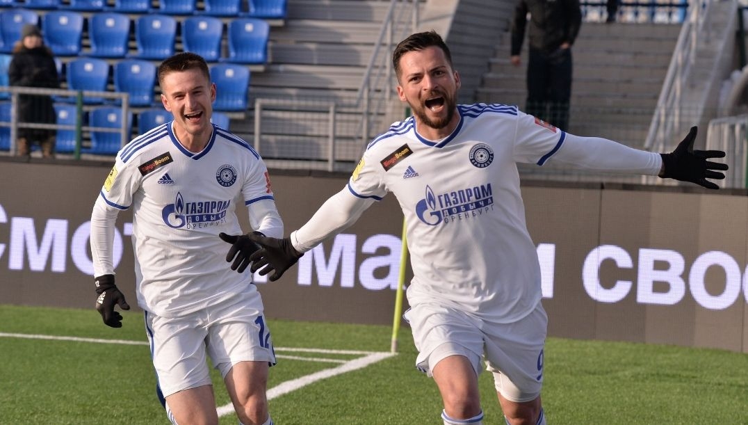 Два гола на Джордже Деспотович донесоха важна победа на Оренбург
