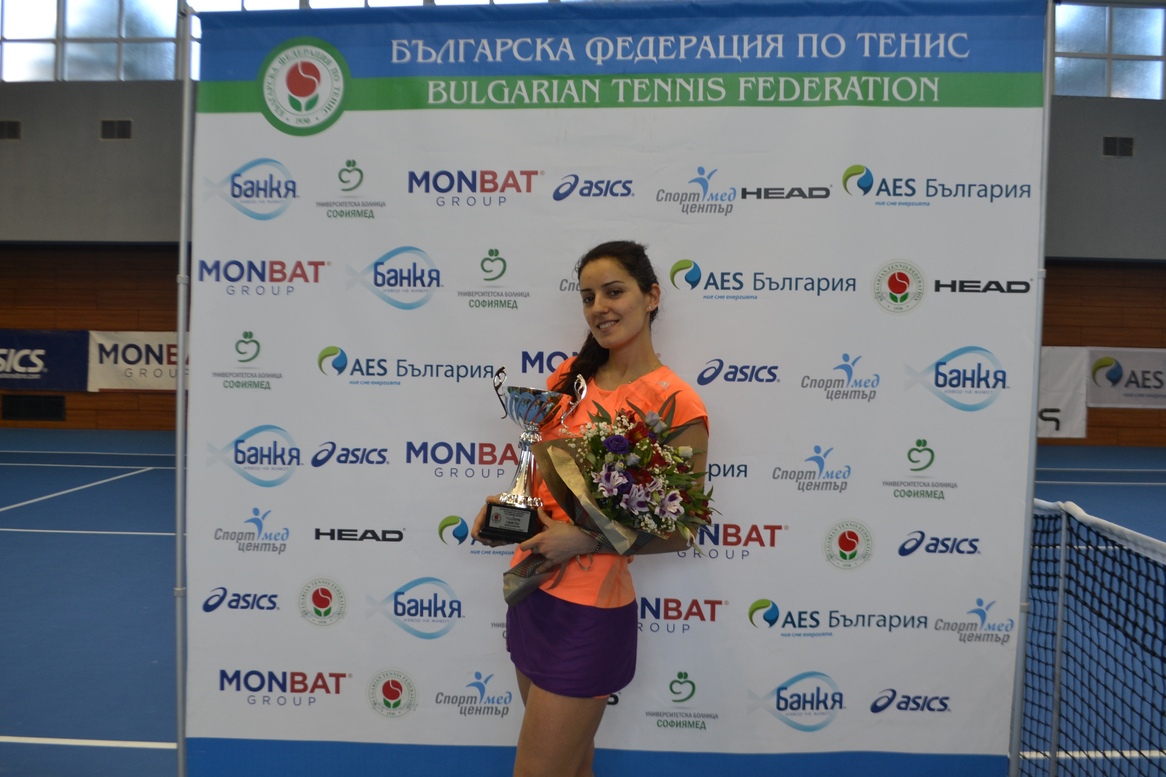 Хюлия Велиева спечели Държавното първенство по тенис за жени в