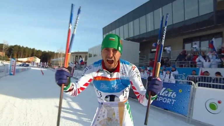 Световният шампион по ски ориентиране от 2017 г. Станимир Беломъжев