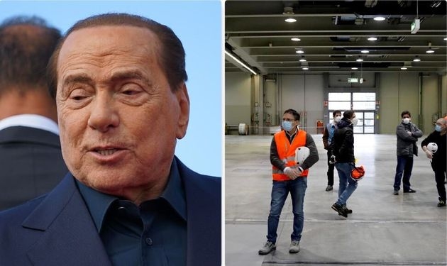 Най успешният президент в историята на Милан Силвио Берлускони направи дарение