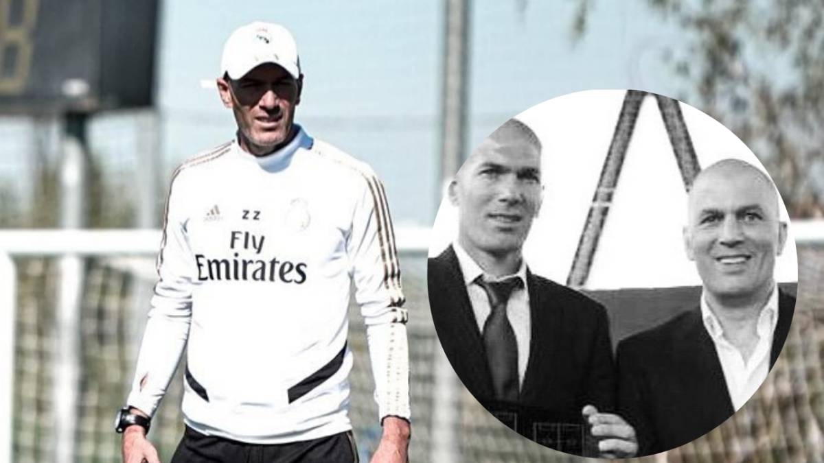 Старши треньорът на Реал Мадрид Зинедин Зидан сподели прочувствена снимка