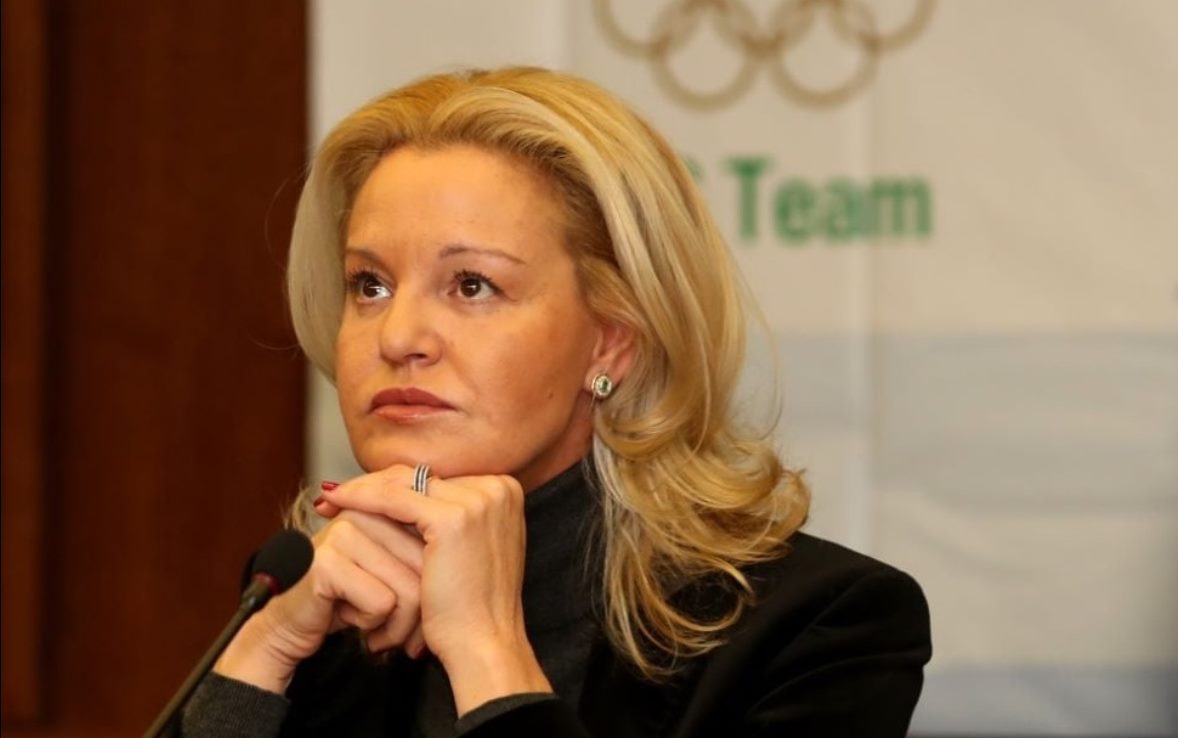 Председателят на Българския олимпийски комитет БОК Стефка Костадинова даде специално
