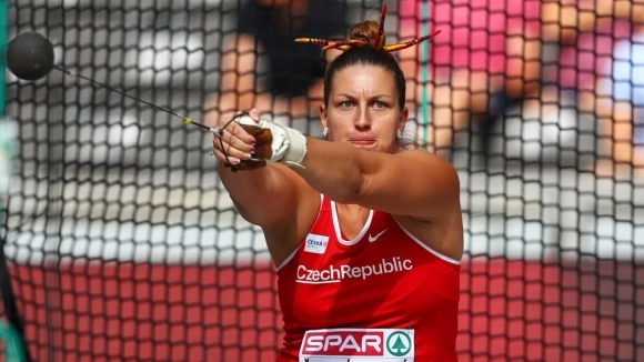 Националната рекордьорка на Чехия в хвърлянето на чук Катерина Шафранкова