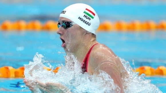 Кралицата в съчетаното плуване Катинка Хосу трикратна олимпийска шампионка от