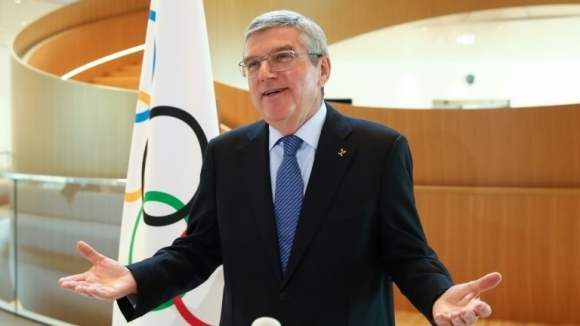 Президентът на Международния олимпийски комитет Томас Бах насърчи хората да