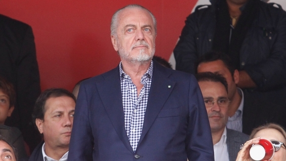 Собственикът на Наполи Аурелио Де Лаурентис реши да се раздели