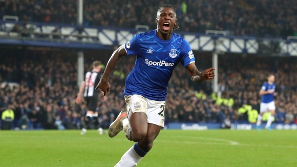 Рома има интерес към нападателя на Евертън Мойс Кийн Младият