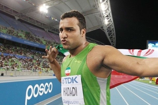 Иранският състезател в дисциплината хвърляне на диск Ехсан Хадади спечели