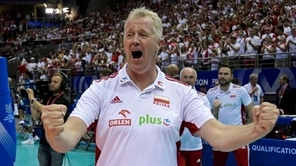 Белгийският специалист Витал Хейнен е разговарял вече с Полската волейболна