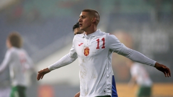 Нападателят на Щурм Грац Кирил Десподов явно няма търпение да