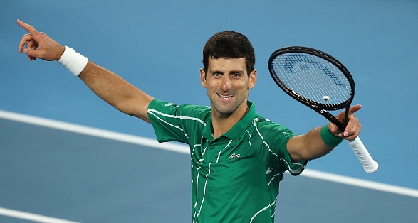 Лидерът в световната ранглиста на мъжкия тенис Новак Джокович получи