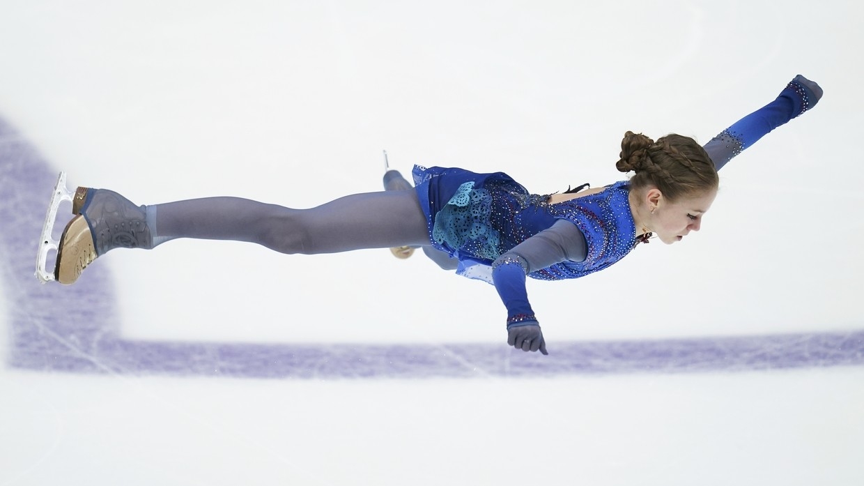 Бронзовата медалистка от европейското първенство по фигурно пързаляне Александра Трусова