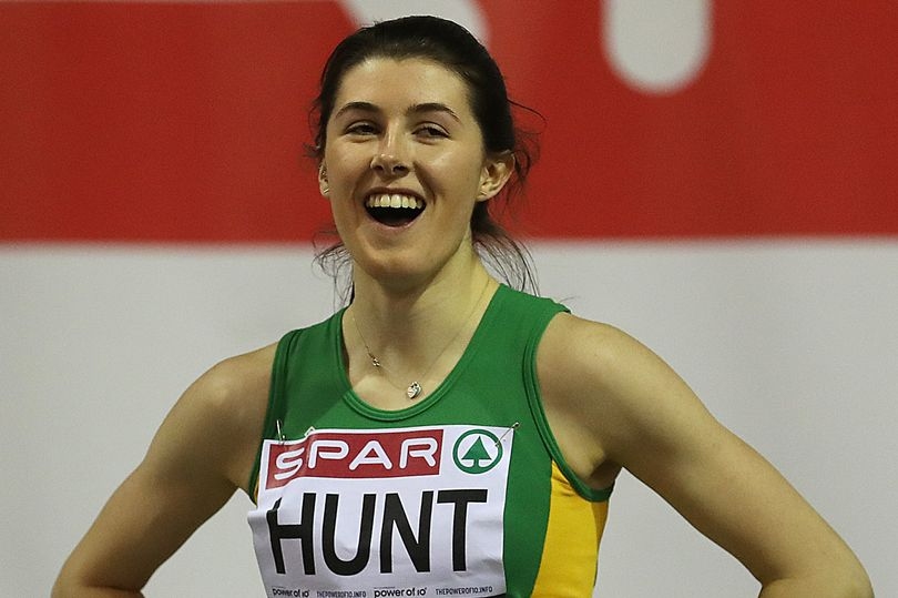 Младата британска спринтьорка Ейми Хънт премина от преследването на олимпийската