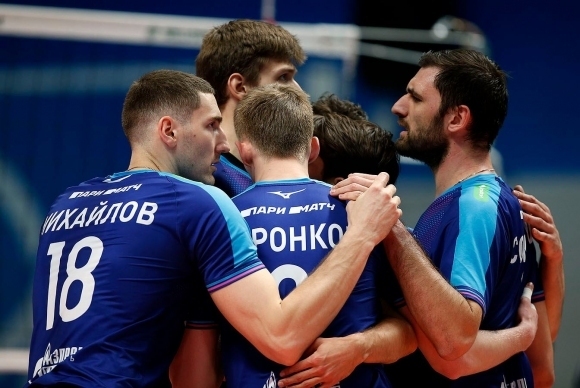 Волейболният вицешампион на Русия Зенит Казан възобновява тренировките следващата седмица
