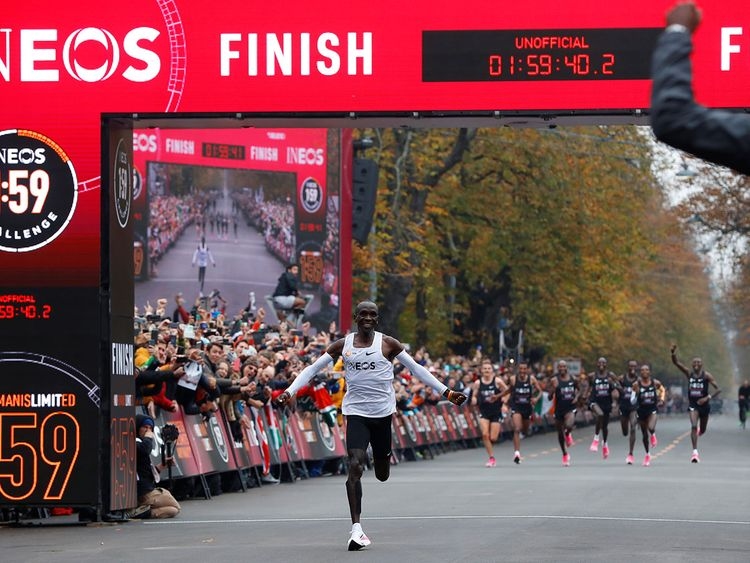 Световният рекордьор в маратона Елиуд Кипчоге иска да вдъхнови поне