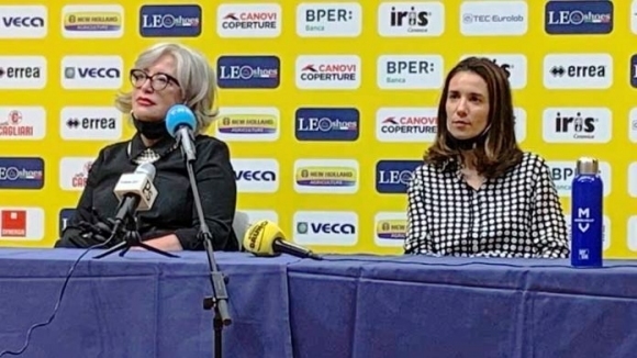 Президентката на италианския волейболен гранд Лео Шуус Модена Катя Педрини