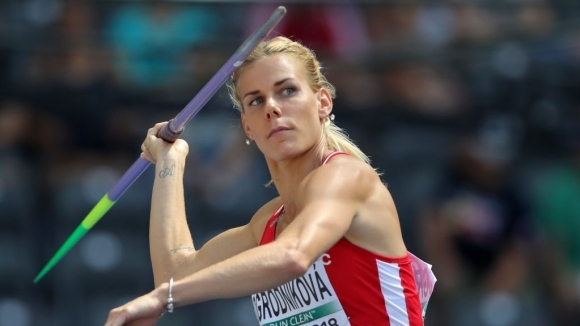 Европейската сребърна медалистка в хвърлянето на копие Никола Огродникова постигна