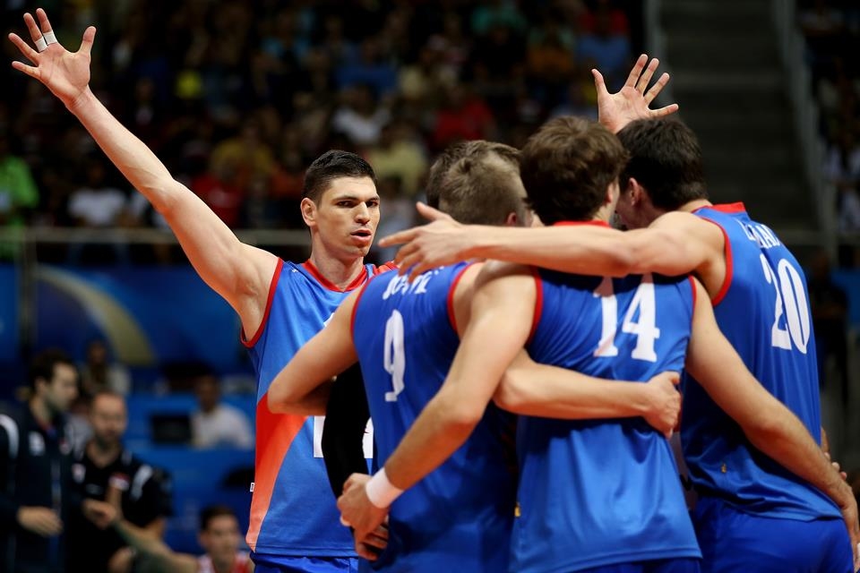 Европейският шампион по волейбол за мъже Сърбия бе поставен под