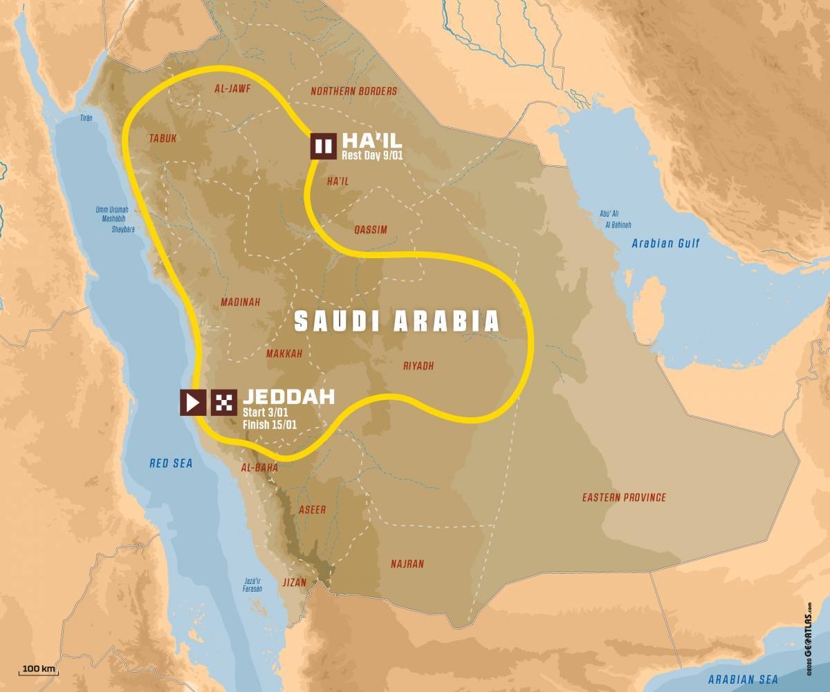 Саудитска Арабия за втора поредна година ще посрещне рали Дакар