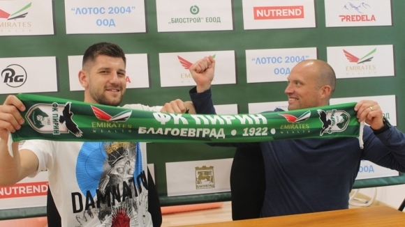 Красимир Станоев подписа договор за две години с Пирин Роденият