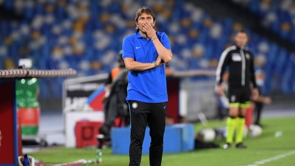 Треньорът на Интер Антонио Конте прие зле отпадането на тима