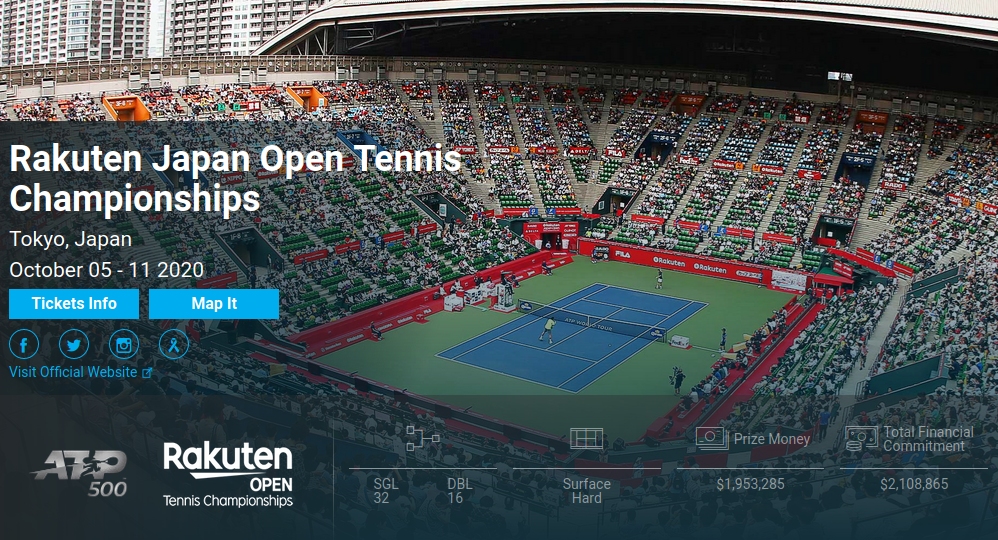 Турнирът в Токио който трябваше да се проведе от 5