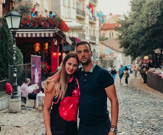 Бившата гимнастичка и настоящ съдия Християна Тодорова и тенисистът Димитър