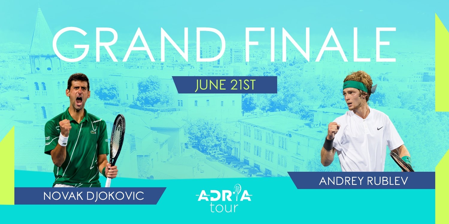 Финалът на втория кръг от демонстративния турнир Adria Tour в