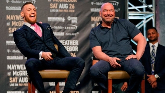 Президентът на UFC Дейна Уайт потвърди че голямата им звезда Конър Макгрегър наистина е