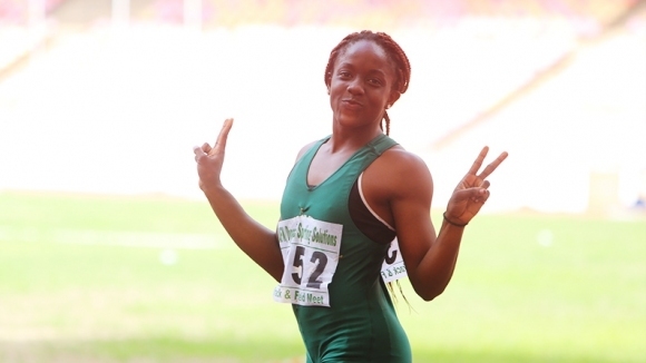 Нигерийската спринтьорка Джой Удо Габриел коментира тренировките си по време на