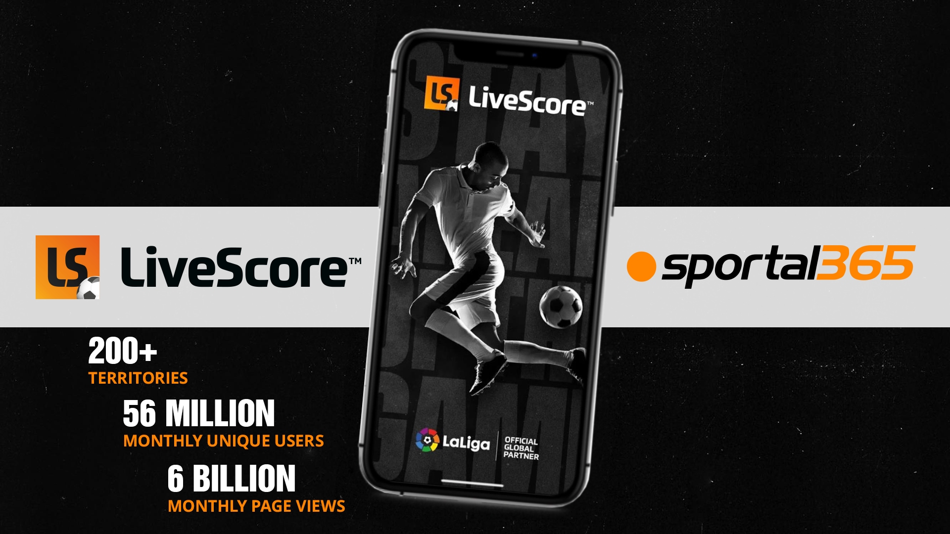 Sportal365 с гордост съобщава за подписано ново споразумение с LiveScore