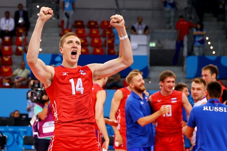 Волейболистът на Факел Новий Уренгой Александър Кимеров попадна в центъра