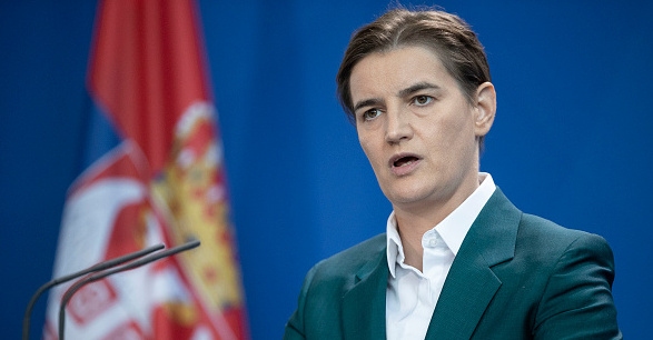 Министър председателят на Сърбия Ана Бърнабич заяви че Новак Джокович е